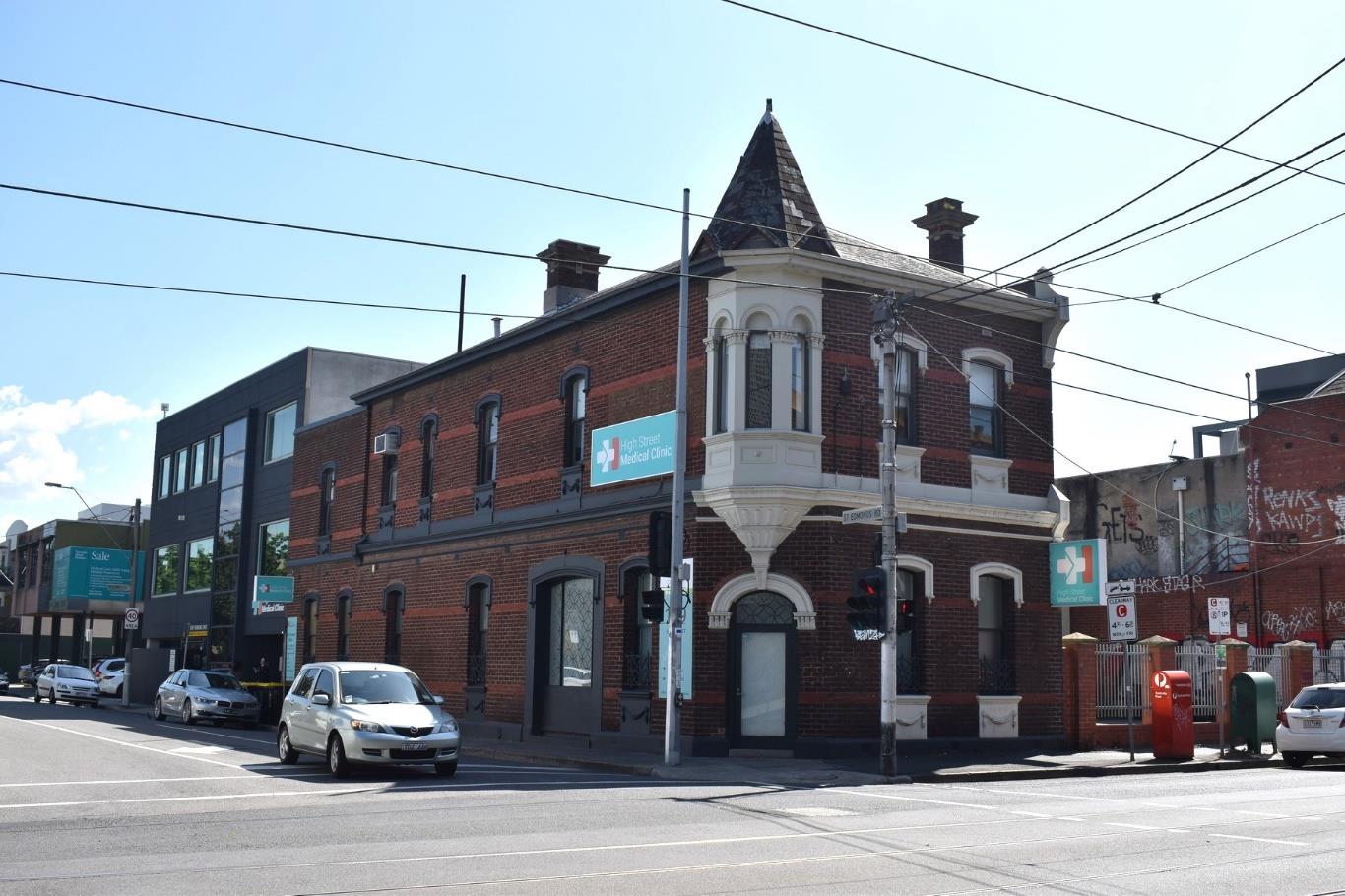 Exterior of the former Dentist Surgery, photographed in 1983