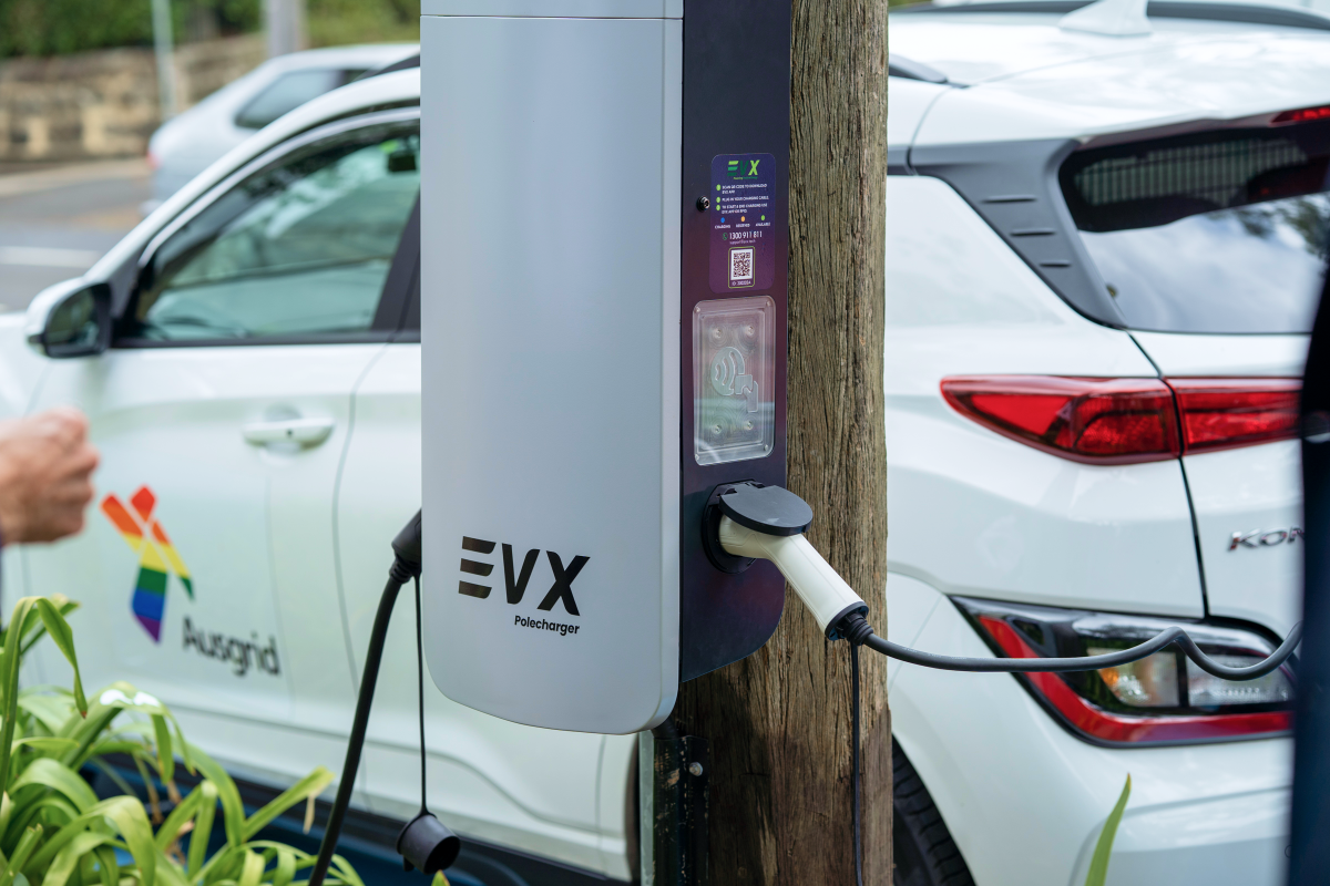 Pole EV Charger